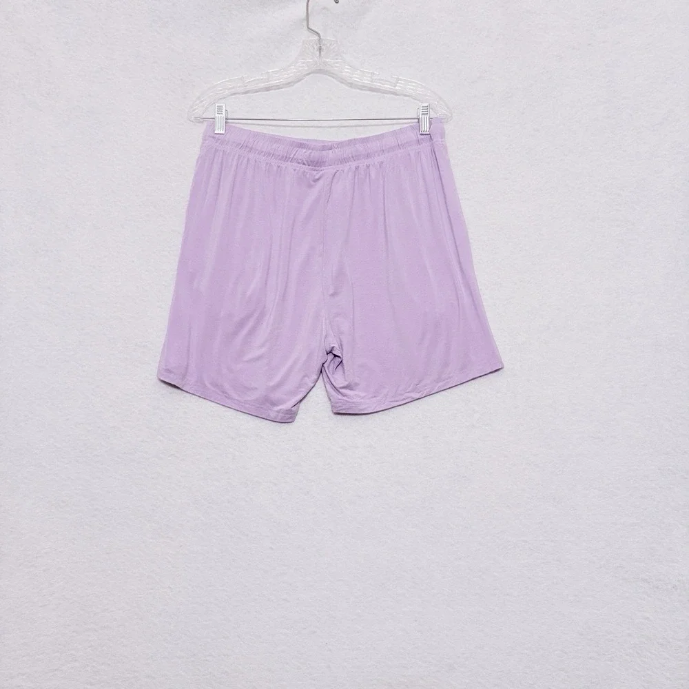 Comfrt Cloud Lounge Set Size Large Lavender Elastic Waist Drawstring Cozy Luxe